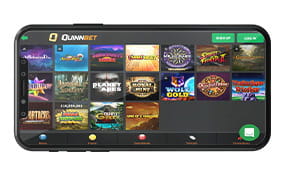 QuinnBet Mobile Casino iPhone