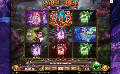 Rabbit Hole Riches Slot Game at Kaiser Slots Casino 