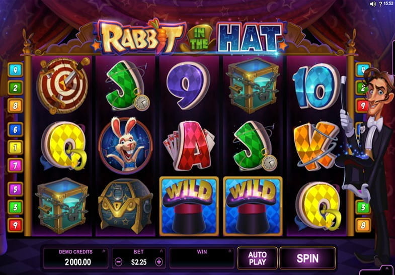 Rabbit in the Hat Slot Demo