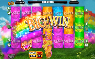 Rainbow Rewards Slot Bonus Round