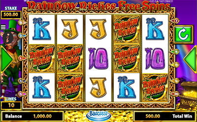 Rainbow Riches at Pioneer Slots