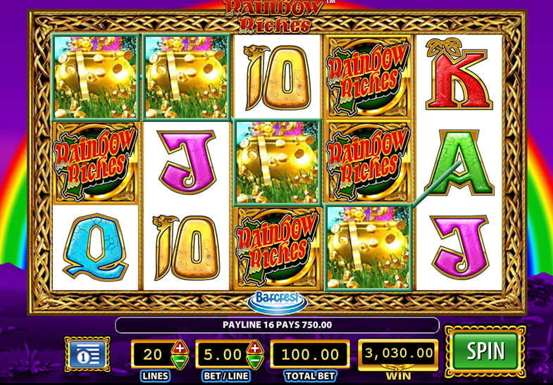 Rainbow Riches Slot Free Demo