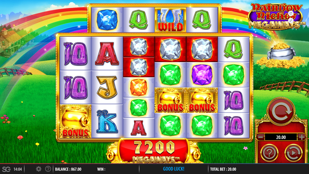rainbow riches how to withdraw bonus cash