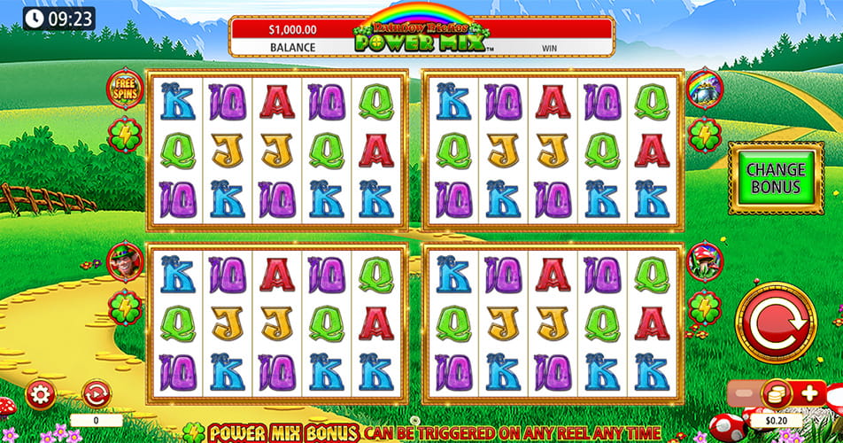 Rainbow Riches Power Mix Gameplay