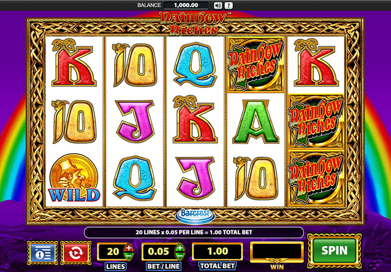 Rainbow Riches SG Interactive Slot Online