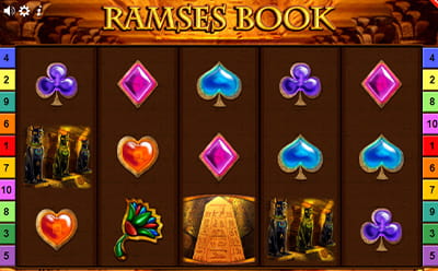 Der Online Slot Ramses Book bei PinoCasino