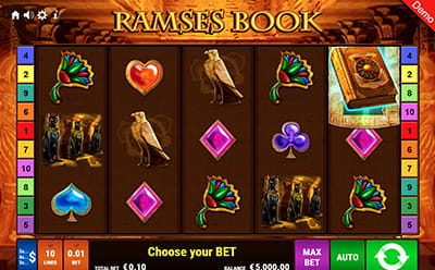 Der Ramses Book Online Slot bei Novoline