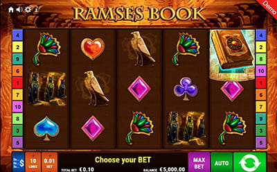 Der Ramses Book Online Slot bei PartySlots