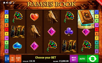 Der Ramses Book Online Slot bei Löwen Play