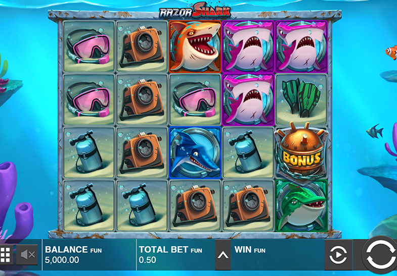Free Demo of the Razor Shark Slot