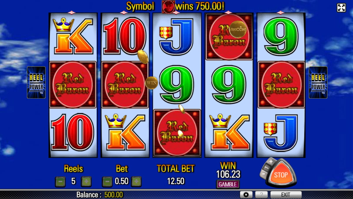 Red baron slots free play