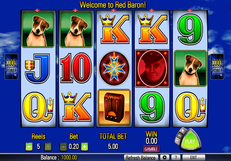 Free Demo of the Red Baron Slot