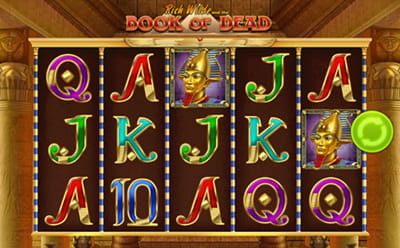 Book of Dead Slot on Redbet Casino Mobile