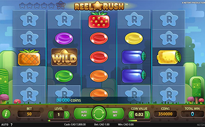 Reel Rush at Wildz Casino