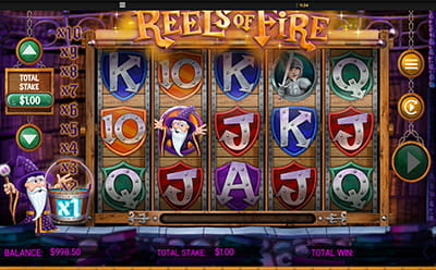 Reels of Fire Slot Mobile