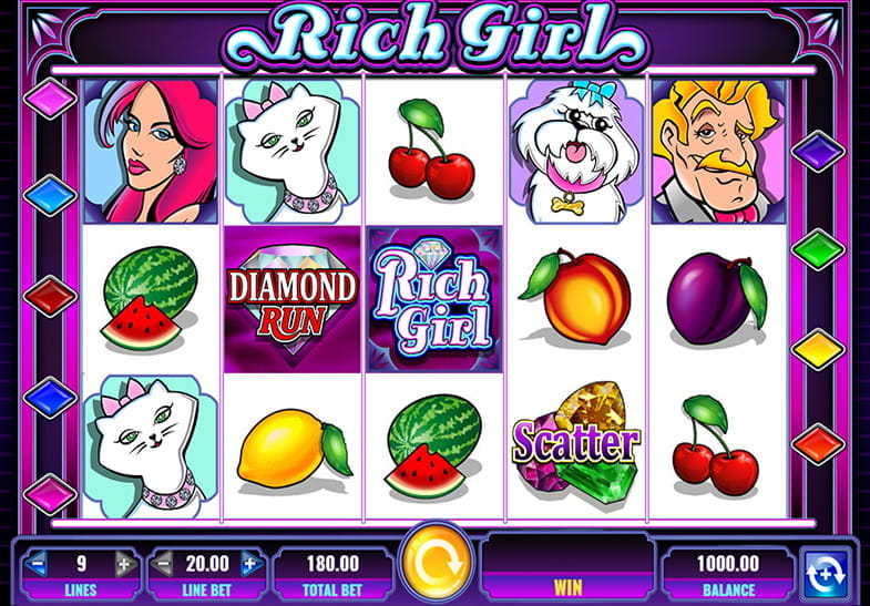 Win Riches on the She's a Rich Girl Slot Game
