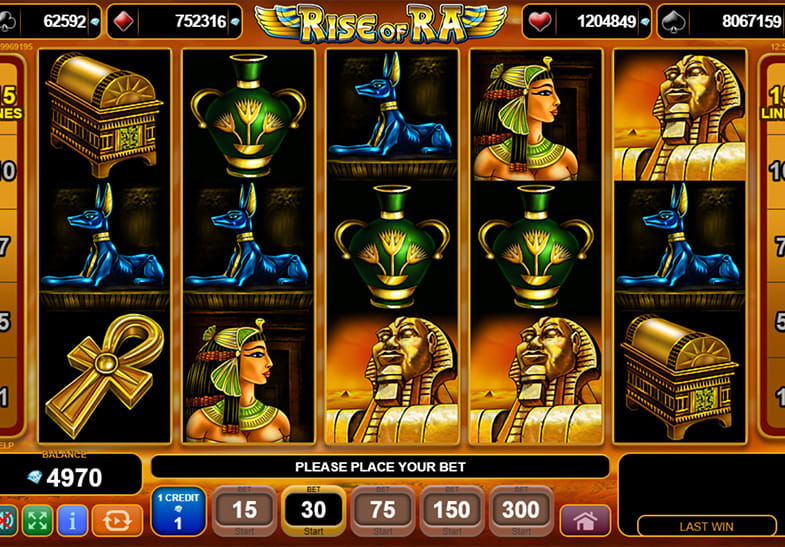 Rise of Ra Slot EGT