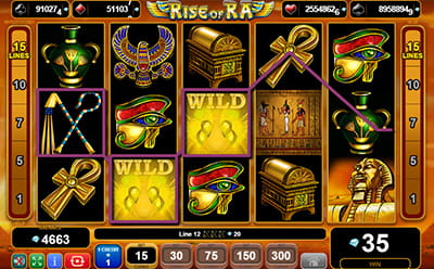 Rise of Ra Slot Jackpot