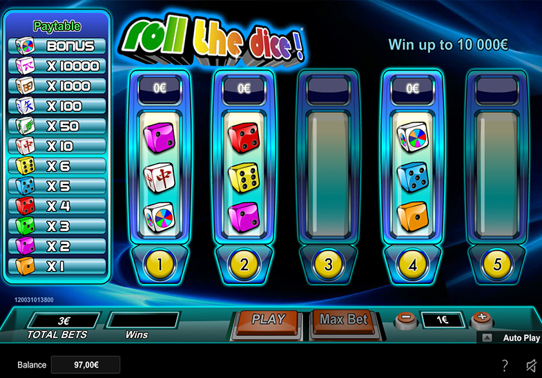 Free Demo of the Roll the Dice Slot