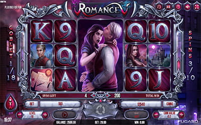 Romance V Slot Free Spins