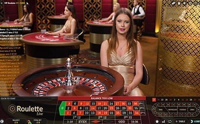 Roulette at Genesis Live Casino