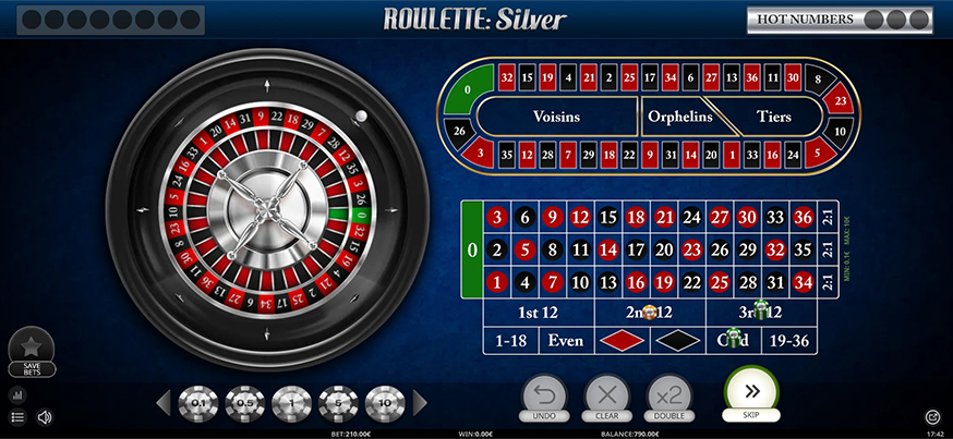 Roulette Silver gameplay screenshot