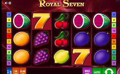 The Royal Seven Online Slot at DuxCasino