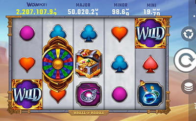 Wheel of Wishes Slot at Royal Vegas