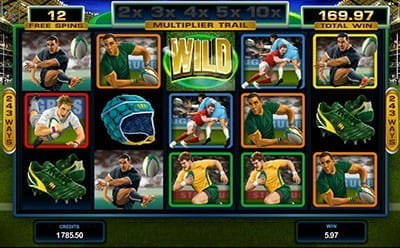 Rugby Star Slot Free Spins