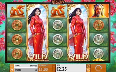 Sakura Fortune at Dreamz Casino