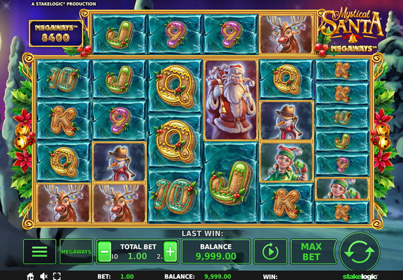 Santa Claus Slots Mystical Santa Megaways