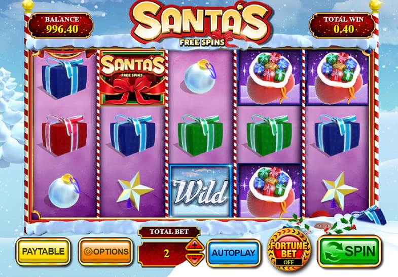 Santa Claus Slots Santa's Free Spins