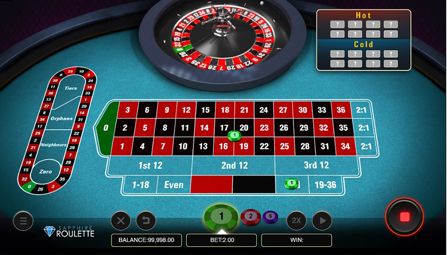 Sapphire Roulette Free Play