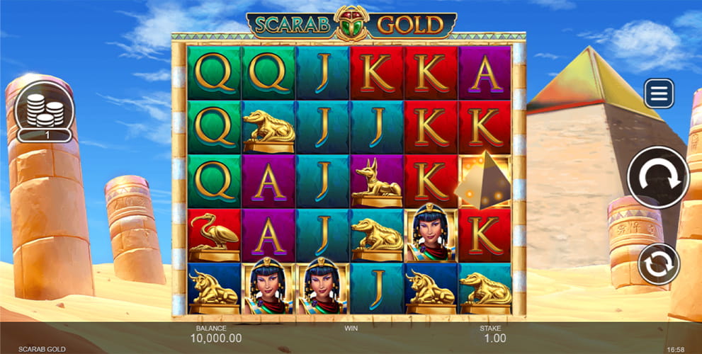 Free Demo of the Scarab Gold Slot