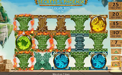 Secrets of the Phoenix Slot Bonus Round