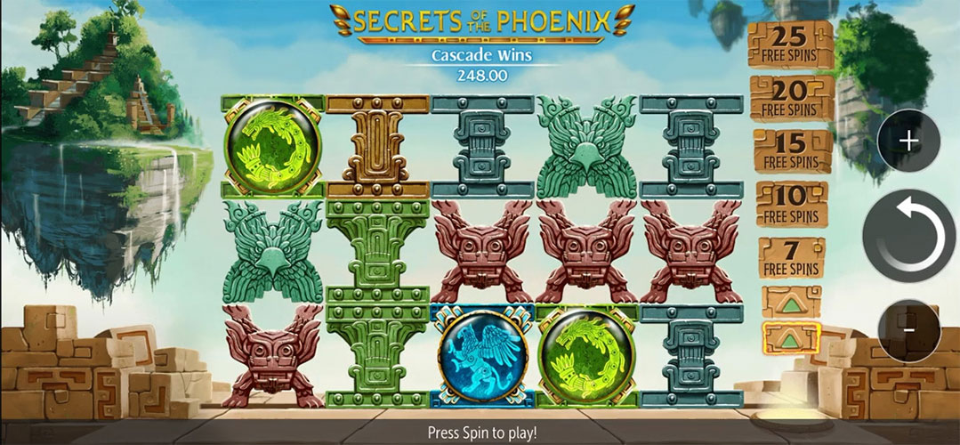 Free Demo of the Secrets of the Phoenix Slot