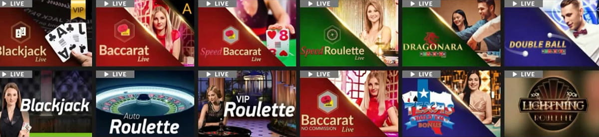 Shadowbet Casino's Selection of Table Games