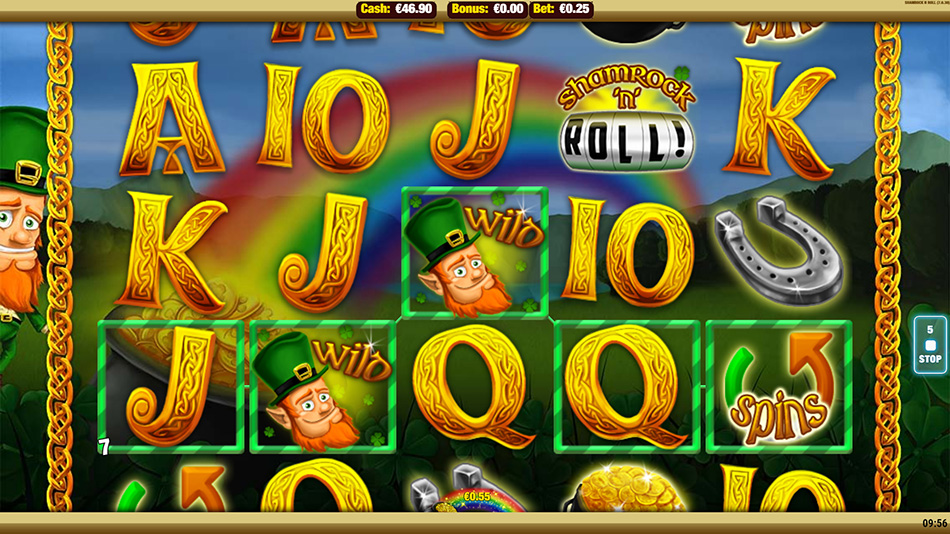 Shamrock n Roll Slot Machine Shamrock n Roll Slot Machine