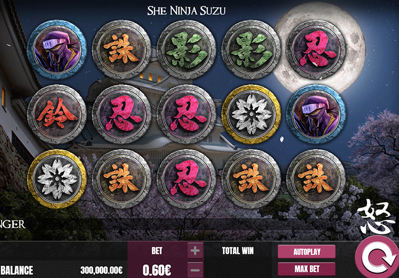 Free Demo of the She Ninja Suzu Slot