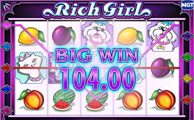 She's a Rich Girl Big Win