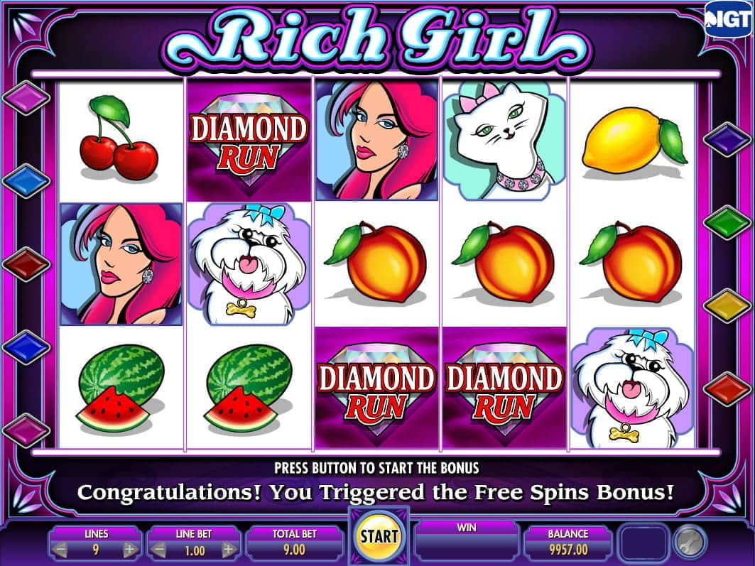 She's a Rich Girl Slot Review ️ Girly Slot Game by IGT Software