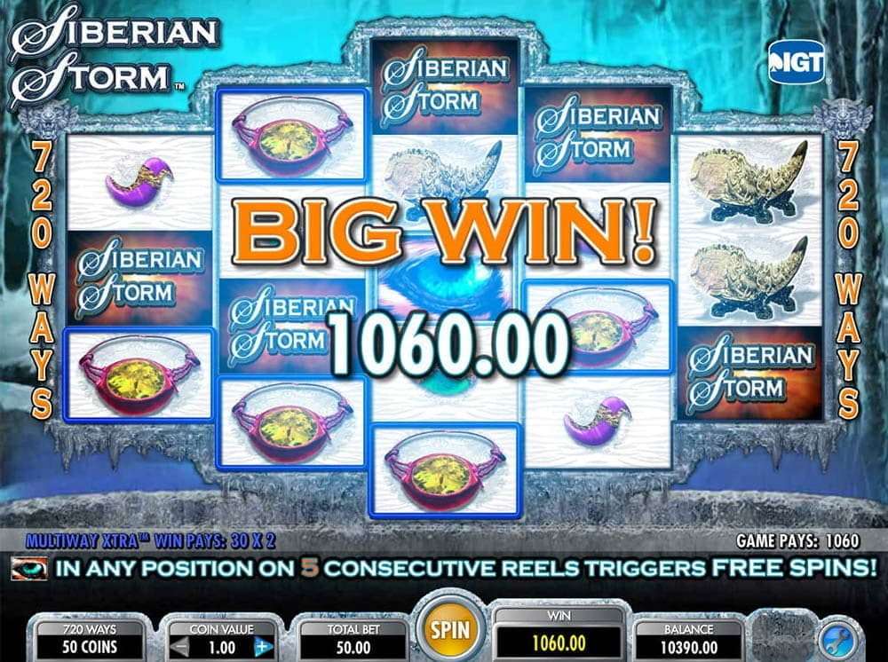 Siberian storm slot free play Siberian storm slot free play