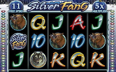 Free Spins Round at Silver Fang