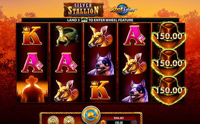 Silver Stallion Slot Bonus Round