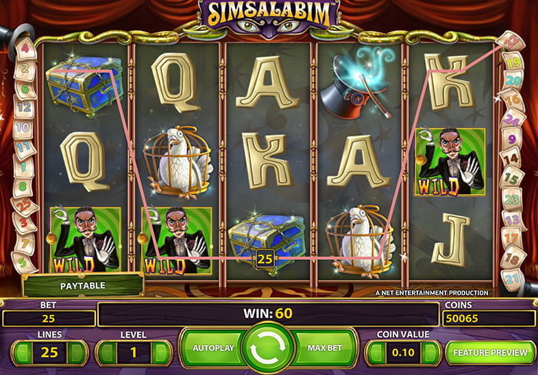 Free demo of the Simsalabim Slot game