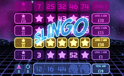 Slingo Advance Slot Bonus Round