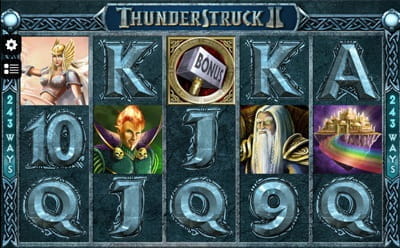 Mongoose Casino slot Thunderstruck II