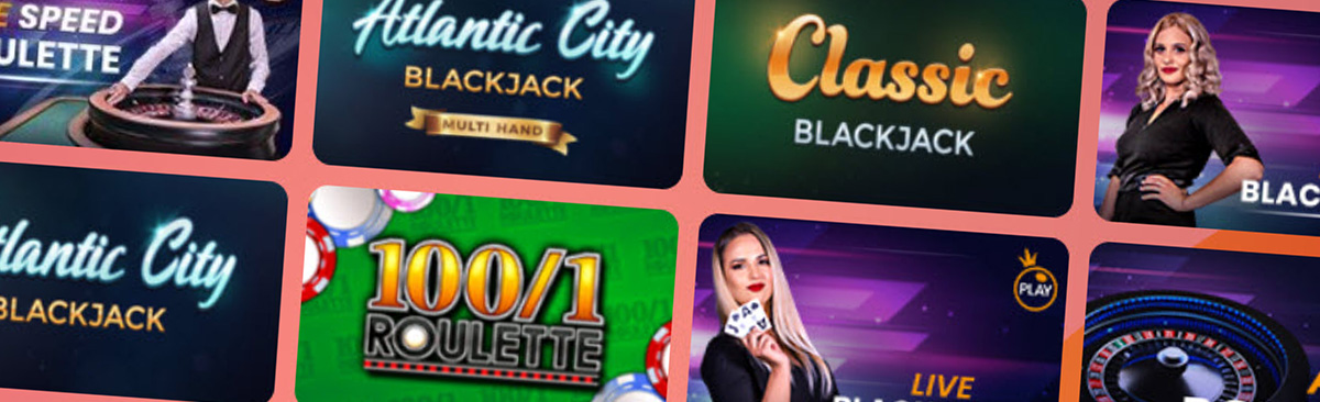 The Table Games Catalogue in Slots Baby Casino