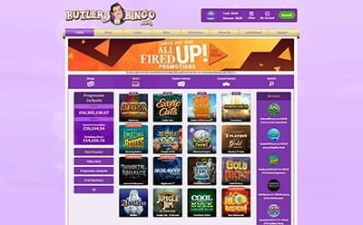 Butlers Bingo Slots