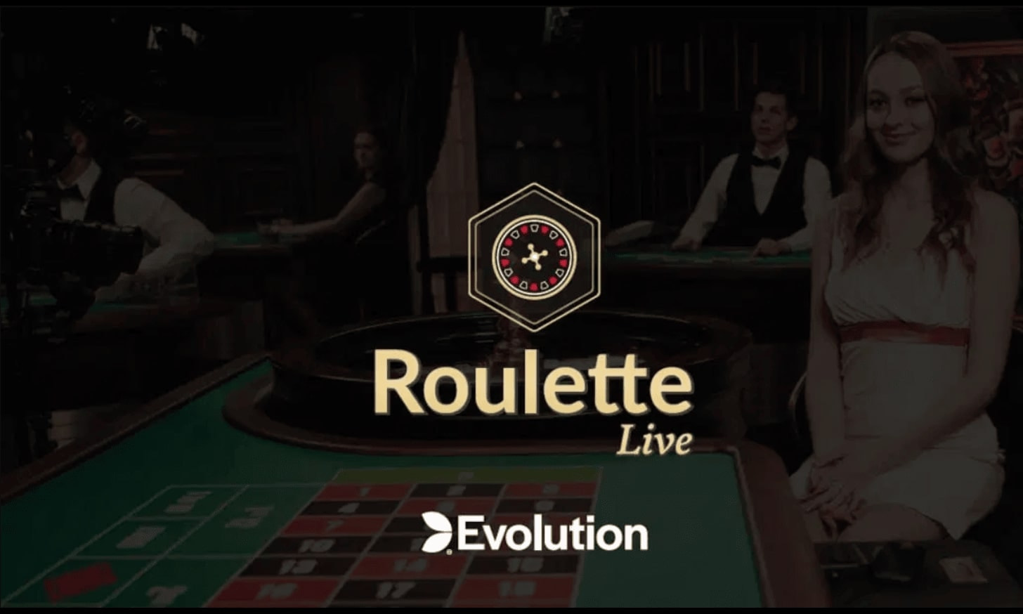 Live Software Roulette powered by Evolution with dealer interface